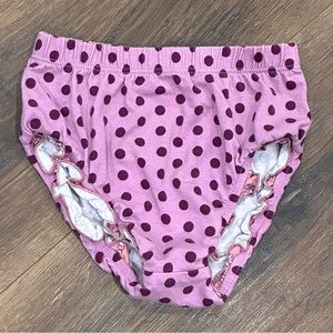 Matilda Jane Purple Polka Dot Diaper Cover Bloomers Bottoms 12-18m